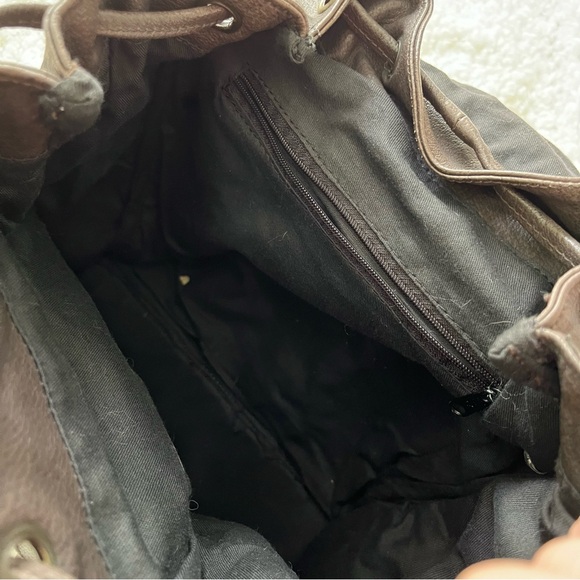 Vintage Charme sacs leather backpack - Picture 8 of 8